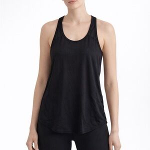 Lululemon Black Mesh Racerback Tank size S